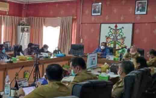 Bahas Rancangan KUA PPAS 2022, Sekda Palangka Raya Sampaikan Rencana Strategis