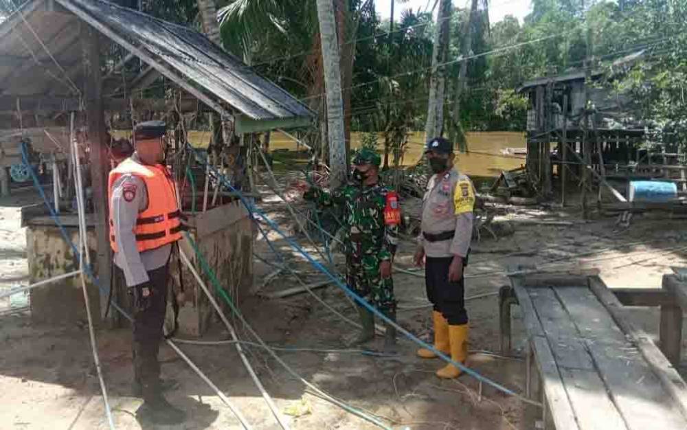 Banjir di Arut Utara Mulai Surut, Warga Diimbau Tetap Waspada