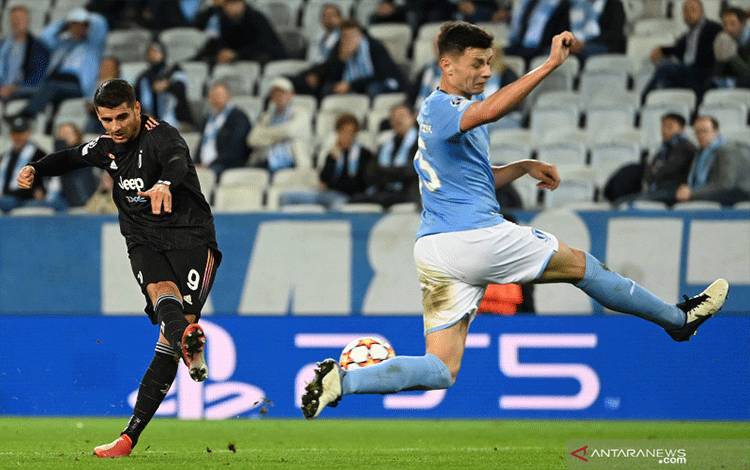 Lupakan Rekor Buruk di Dalam Negeri, Juventus Hancurkan Malmo 3-0
