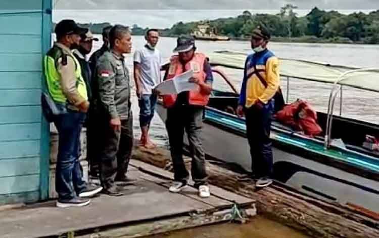3 Kali Ditabrak, Ternyata Tiang Jembatan Sikan - Tumpung Laung Ditabrak Berbeda Tempat