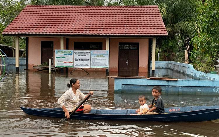 Lega, Banjir Terparah di Kotim sudah Surut