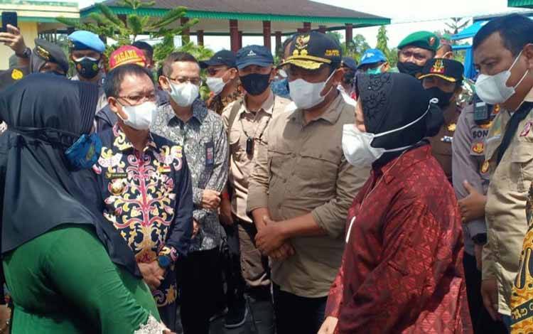 Ini Bantuan dari Mensos untuk Warga Terdmpak Banjir di Kasongan