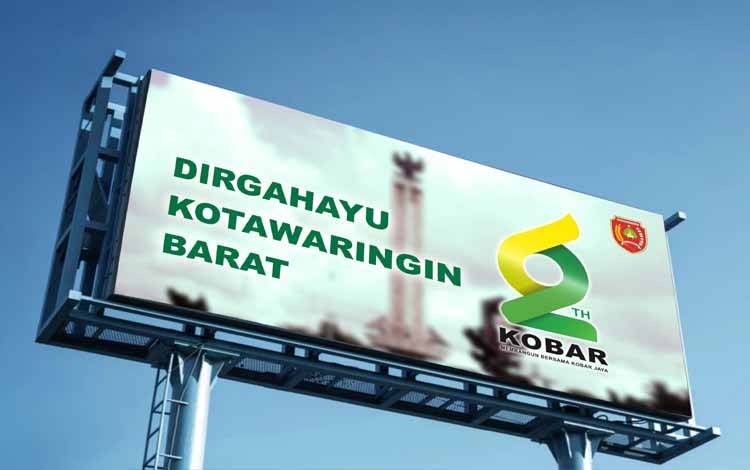 Logo Resmi HUT ke 62 Kobar Diluncurkan, Usung Tagline 'Membangun Bersama, Kobar Jaya