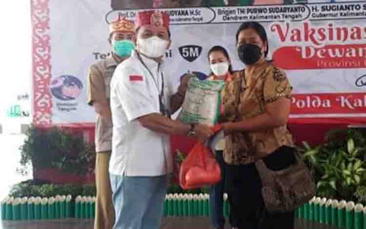 Agustiar Sabran Ajak Masyarakat Sukseskan Program Percepatan Vaksinasi