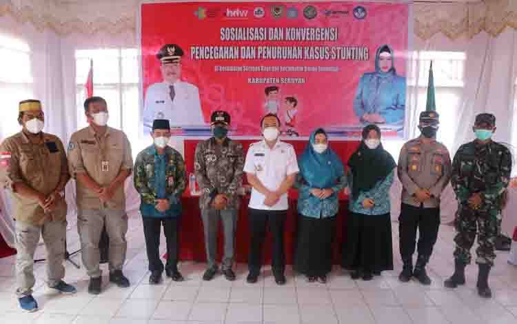 Bupati Seruyan Buka Sosialisasi Pencegahan dan Penurunan Stunting