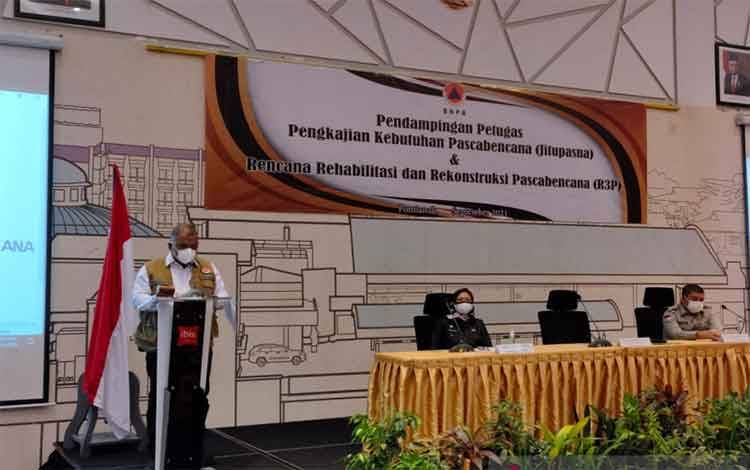 BNPB Tingkatkan Kapasitas BPBD Kaji dan Rehab-rekon Pascabencana