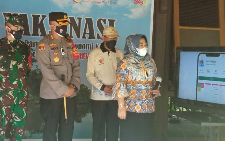 Bupati Nurhidayah Resmi Luncurkan Aplikasi Reva Kobar