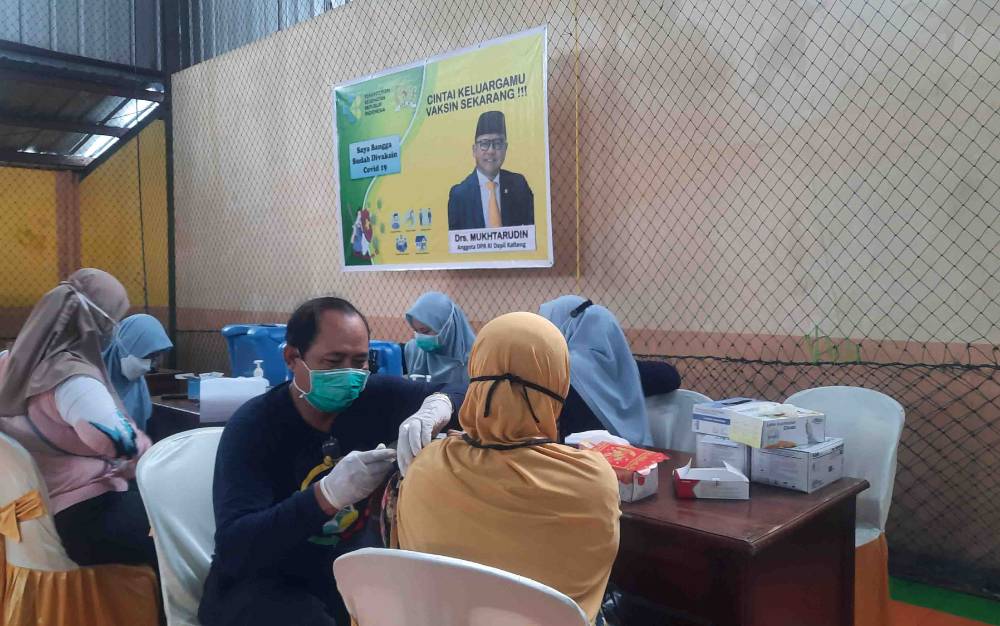 Golkar Sukses Gelar Vaksinasi, ini Kata Bupati Kobar