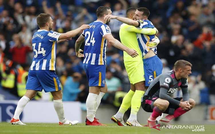 Brighton Rusak Penampilan ke-250 Vardy untuk Leicester di Liga Premier