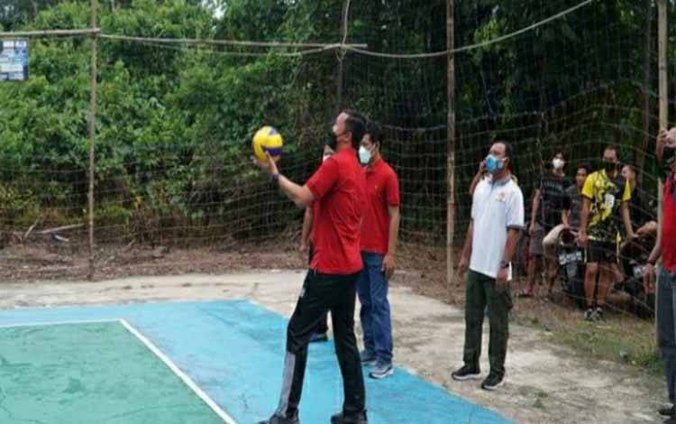 Dandim Kuala Kapuas Dukung Seleksi Atlet Voli untuk Porprov