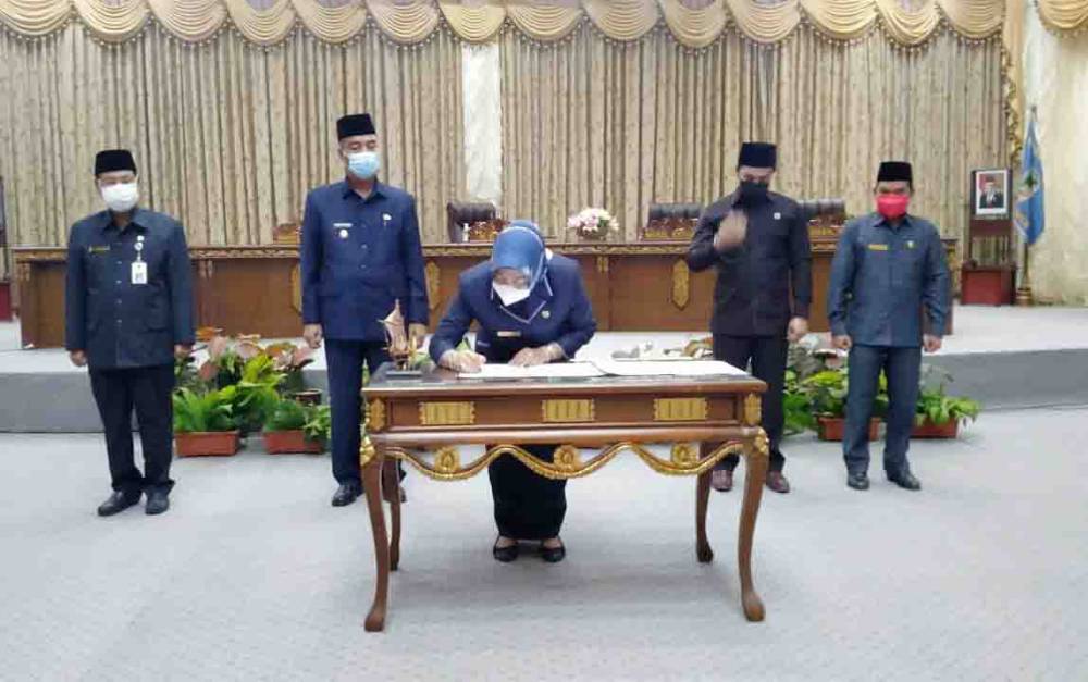 Pemkab dan DPRD Barito Utara Sepakati Rancangan Perubahan KUA PPAS APBD 2021