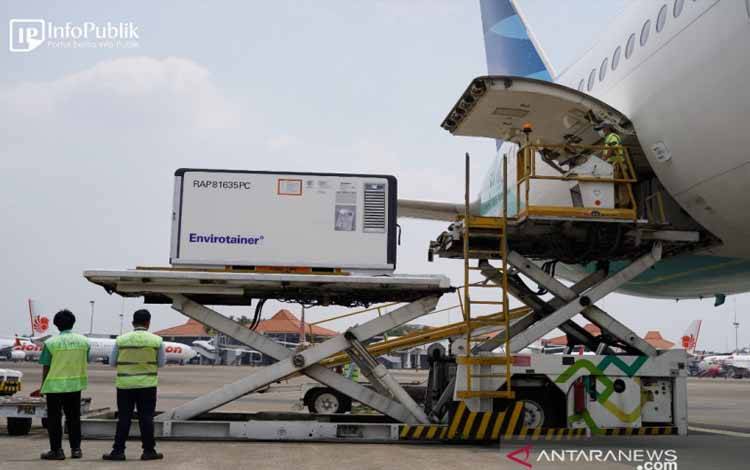Indonesia Terima Kiriman 5 Juta Dosis Vaksin Sinovac Tahap ke 70