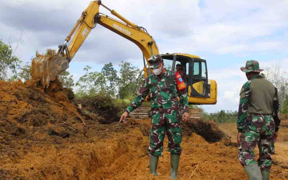Pembangunan Jalan pada TMMD ke-112 Sudah Mencapai 30 Persen