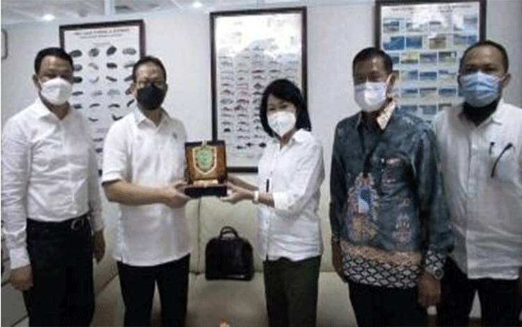 Bupati Pulang Pisau Kunjungan Kerja ke Kementerian Kelautan dan Perikanan Bahas ini
