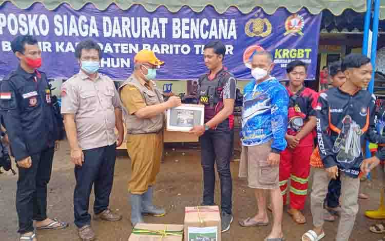 Posko Siaga Bencana Banjir Barito Timur Kembali Terima Bantuan dari Masyarakat HSU