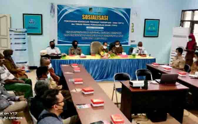 Disdalduk KB-PPPA Barito Utara Sosialisasikan Pencegahan Kekerasan Terhadap Perempuan dan Anak