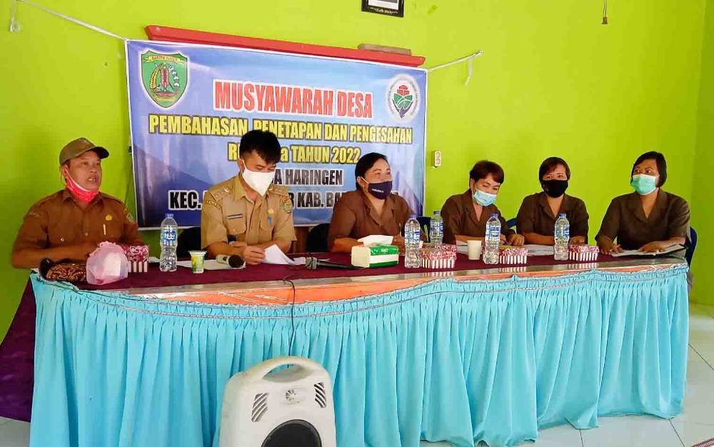 Musyawarah Desa Mulai Digelar di Wilayah Kecamatan Dusun Timur, Ini Yang Dibahas