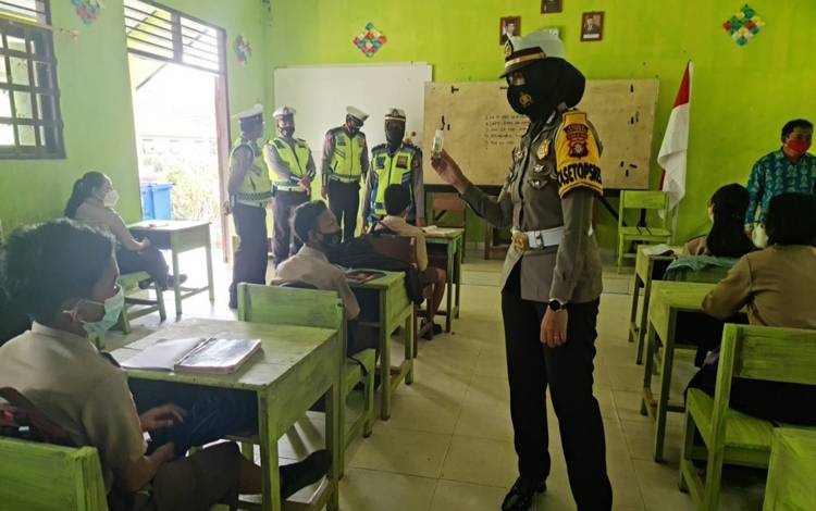Operasi Patuh Telabang di Katingan Sasar Pelajar
