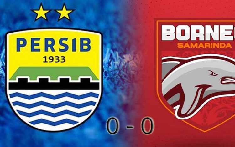 Persib Bandung Ditahan Imbang Borneo FC Tanpa Gol