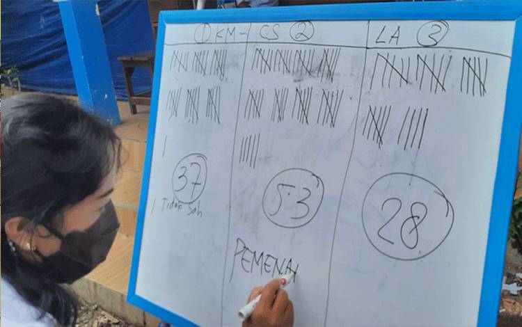 Anggota DPRD Gumas Apresiasi Pemilihan Ketua OSIS SMPN 2 Kurun