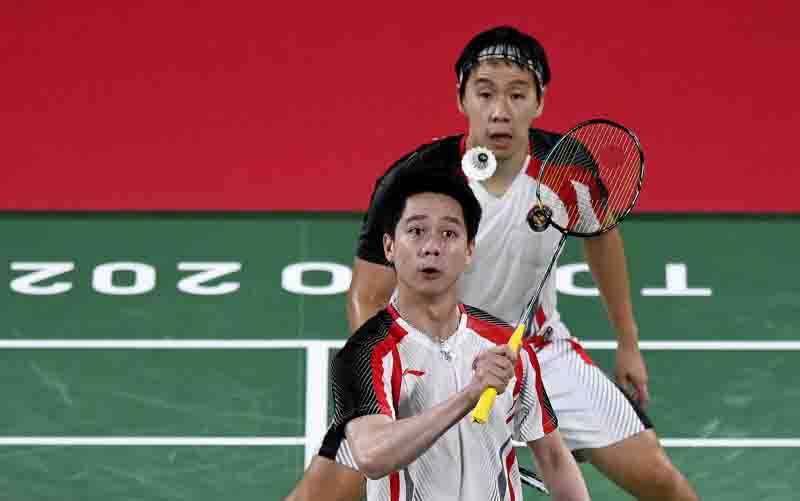 Marcus/Kevin Sumbang Poin ke Tiga untuk Indonesia di Piala Sudirman