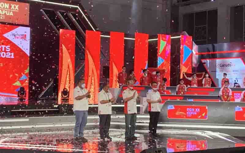 Ekshibisi ESports PON Papua Ditutup, 7,7 Juta Penonton Menyaksikan Secara Virtual