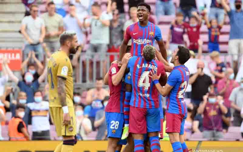 Ansu Fati Cetak Gol saat Barcelona Kalahkan Levante 3-0