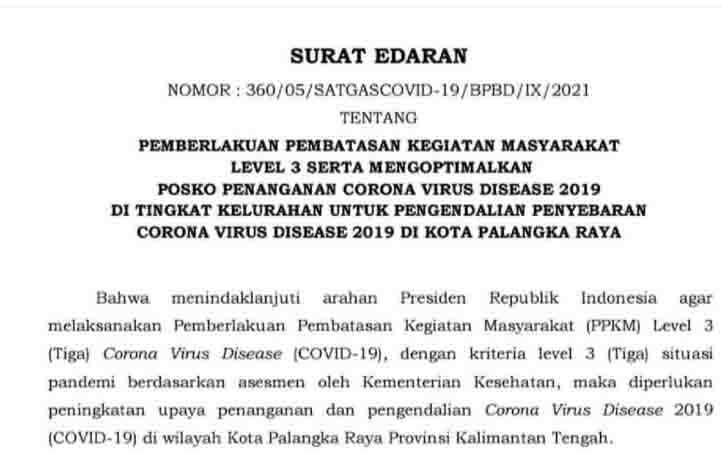 Ini Aturan Lengkap Operasional Bioskop Selama PPKM Level 3 di Palangka Raya