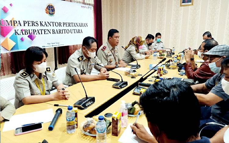 Kantor Pertanahan Barito Utara Targetkan 5.225 Bidang Tanah Bersertifikat