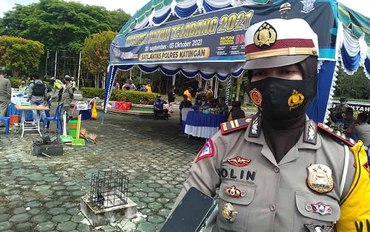 Dinilai Rawan Laka Lantas, Kasat Ingatkan Hati-hati Melintas di Ruas Jalan Trans Kalimantan Kasongan