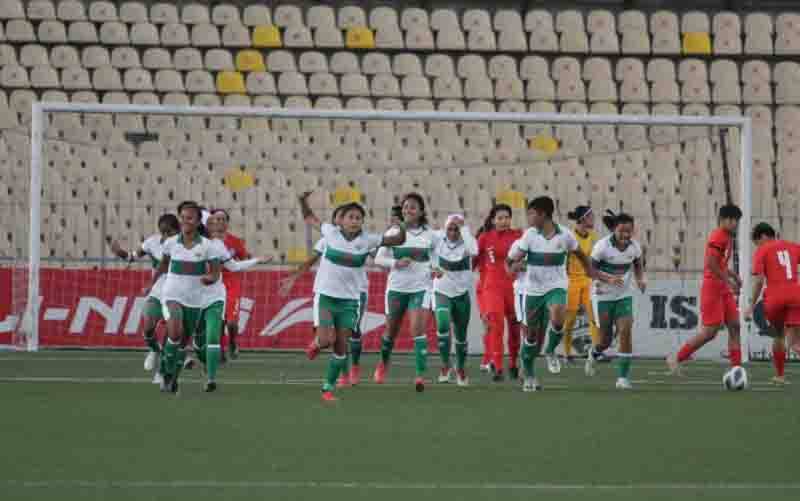 Indonesia Lolos ke AFC Women's Asian Cup India 2022