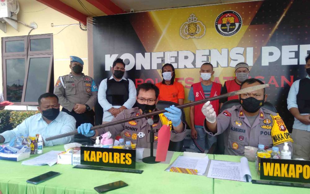 Polres Katingan Ekspos Kasus Narkotika dan Penganiayaan
