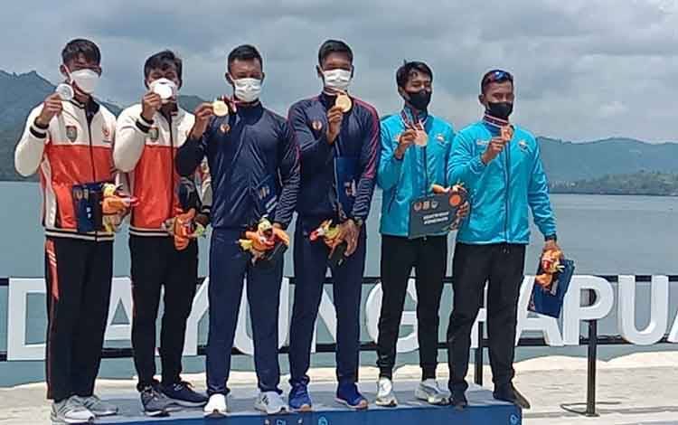 Atlet Dayung Sumbang Medali Pertama Kontingen Kalteng