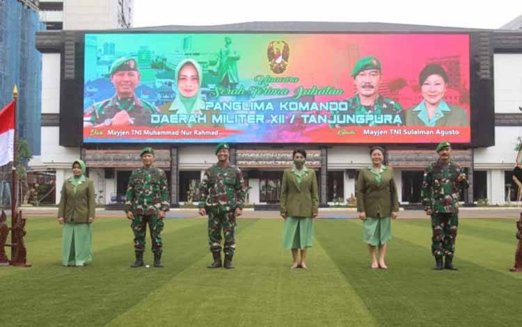 Sulaiman Agusto Pejabat Baru Pangdam XII Tanjungpura