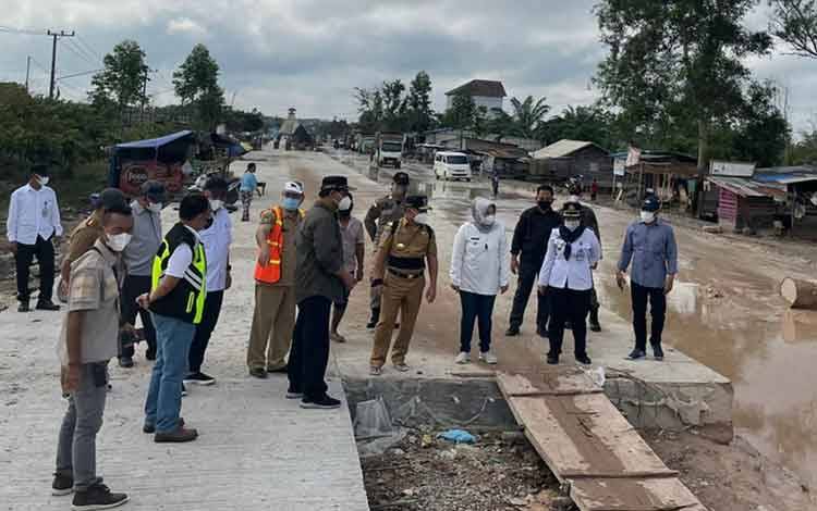 Pembagunan Infrastruktur Kalteng Tetap Dilakukan