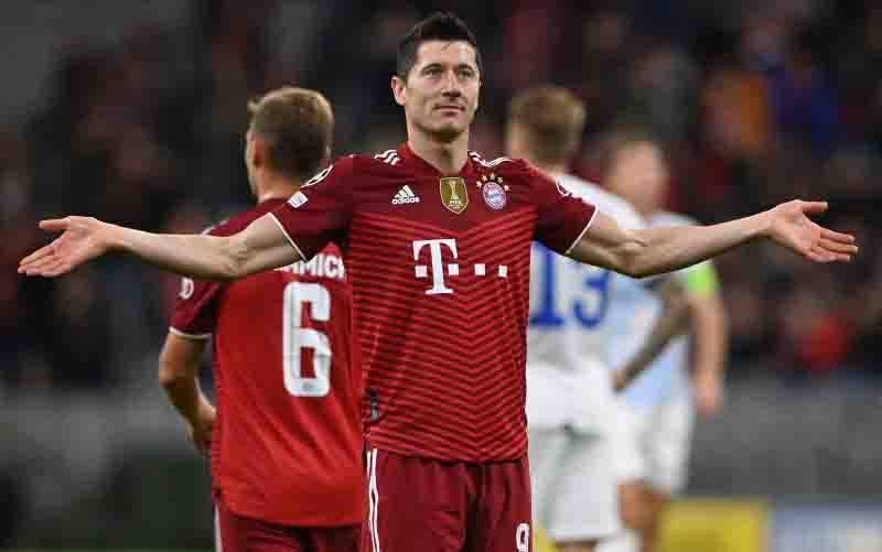Bayern Menang Telak 5-0 Atas Dynamo Kiev