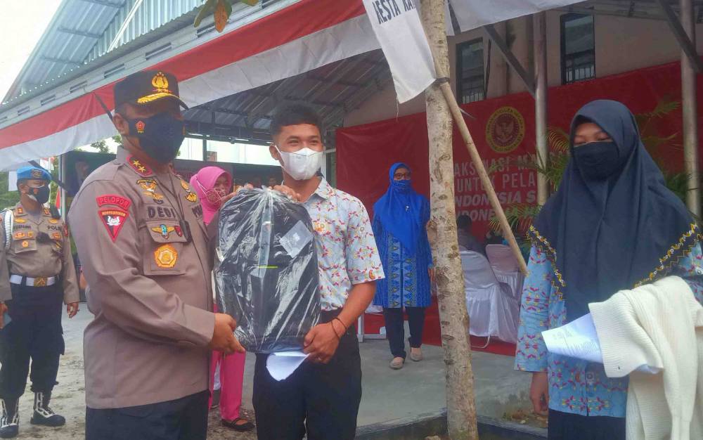 680 Dosis Vaksin COVID-19 Disuntikan untuk Pelajar Muhammadyah Palangka Raya