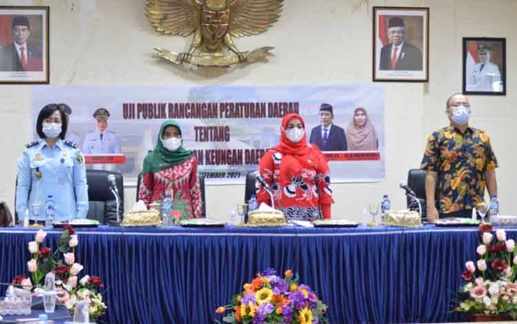 BKAD Kotim Gelar Uji Publik Raperda Tentang Pengelolaan Keuangan Daerah