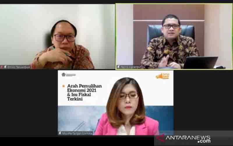 Kemenkeu Perkirakan Defisit APBN 2021 di Bawah Target 5,7 Persen PDB