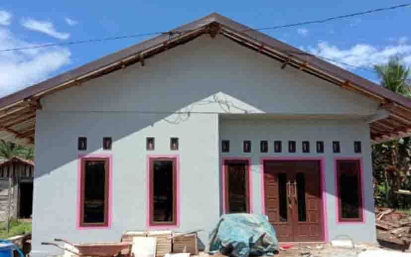 Disperkimtan Pulang Pisau Rampungkan 71 BSPS Tambahan