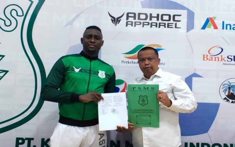 Pemain Naturalisasi Mamadou Hadi Barry Resmi Bergabung ke PSMS