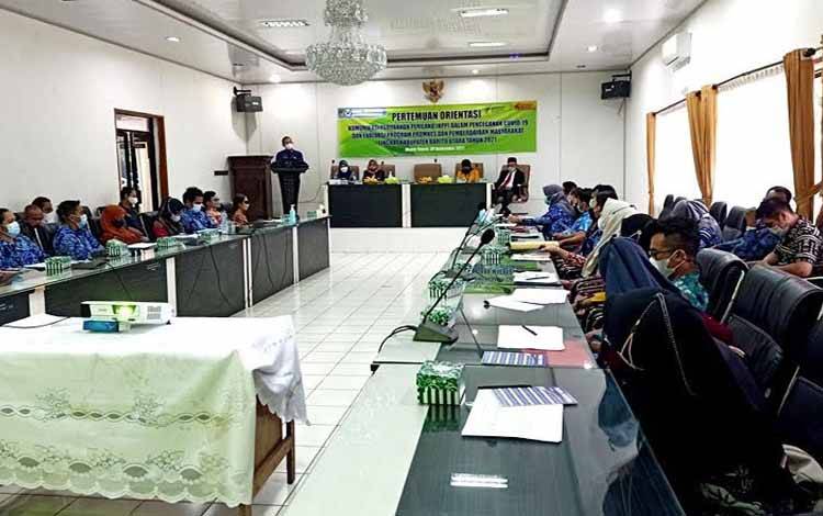 Dinkes Barito Utara Orientasi KPP dalam Pencegahan COVID-19