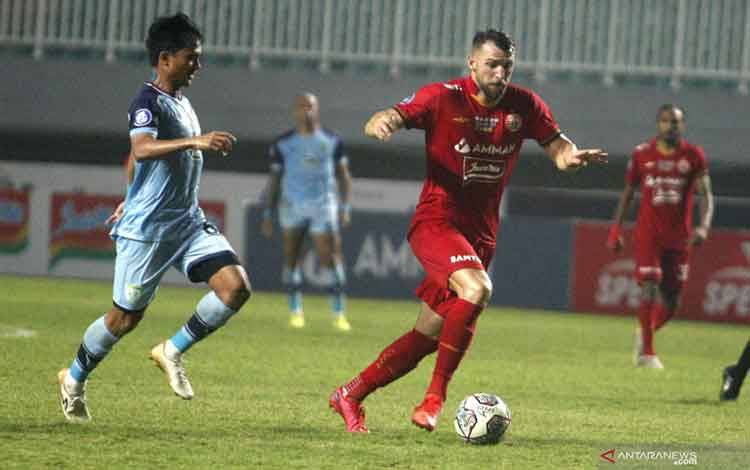 Penalti Marko Simic Amankan Tiga Poin Bagi Persija kontra Persiraja