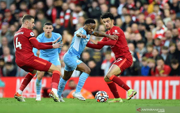 Liverpool dan Manchester City Berbagi Poin Setelah Berakhir Imbang 2-2