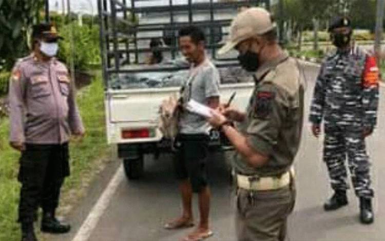 Operasi Yustisi Sepanjang September, Tim Gabungan di Kapuas Dapati Ratusan Pelanggar Prokes