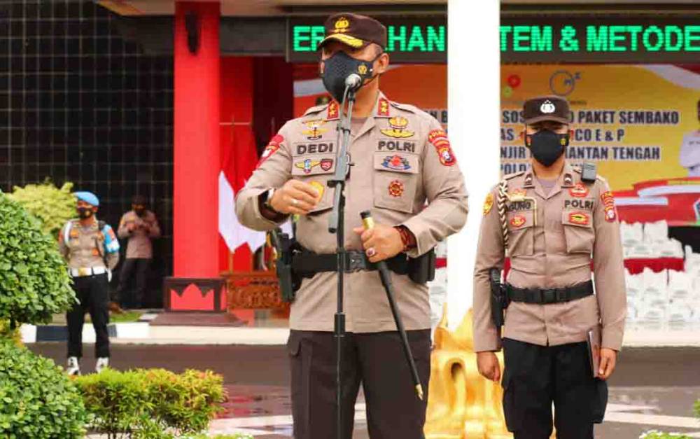 3 ASN Polri Polda Kalteng Naik Pangkat