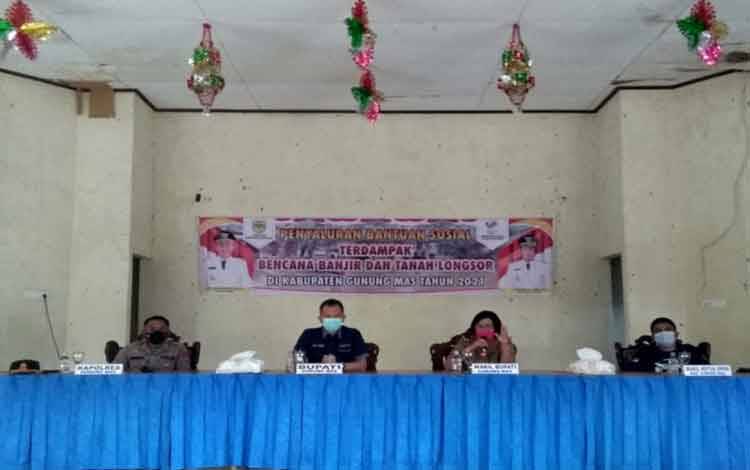 Bupati Ajak Masyarakat Rungan Hulu Dukung Program Kabupaten Gunung Mas Merdeka Covid-19
