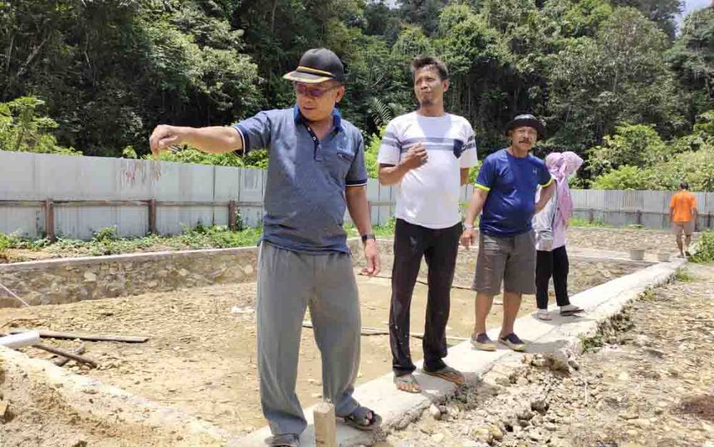 Camat Seruyan Hulu Dukung Pengembangan Budidaya Ikan di Desa Tumbang Kalam