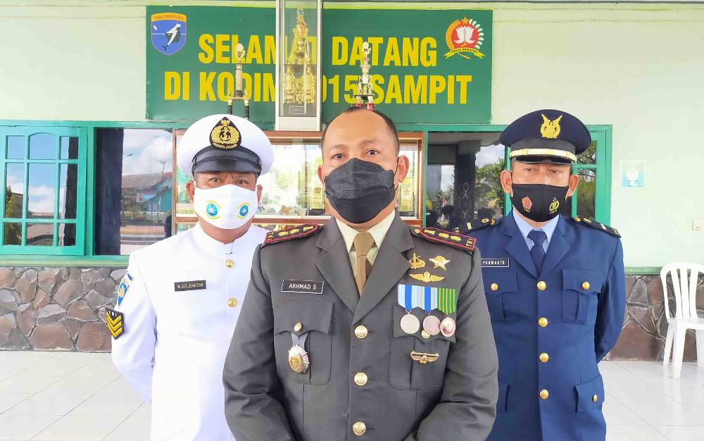 Kodim Sampit Telah Laksanakan 5.000 Vaksinasi Terhadap Masyarakat dalam 2 Bulan Terakhir