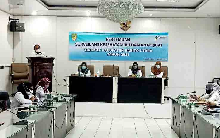 Dinas Kesehatan Barito Utara Adakan Pertemuan Surveilans KIA